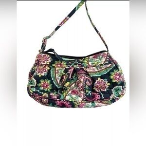 Vera Bradley Crossbody Bag Frannie Retired Petal Paisley Pristine Discontinued